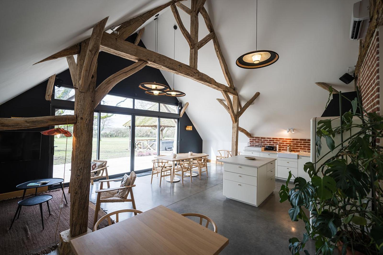 ลา กร็องฌ์ เดอ เลโอนี Bed & Breakfast Mery-sur-Cher ภายนอก รูปภาพ