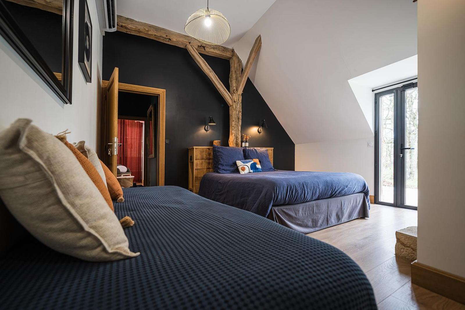 ลา กร็องฌ์ เดอ เลโอนี Bed & Breakfast Mery-sur-Cher ภายนอก รูปภาพ