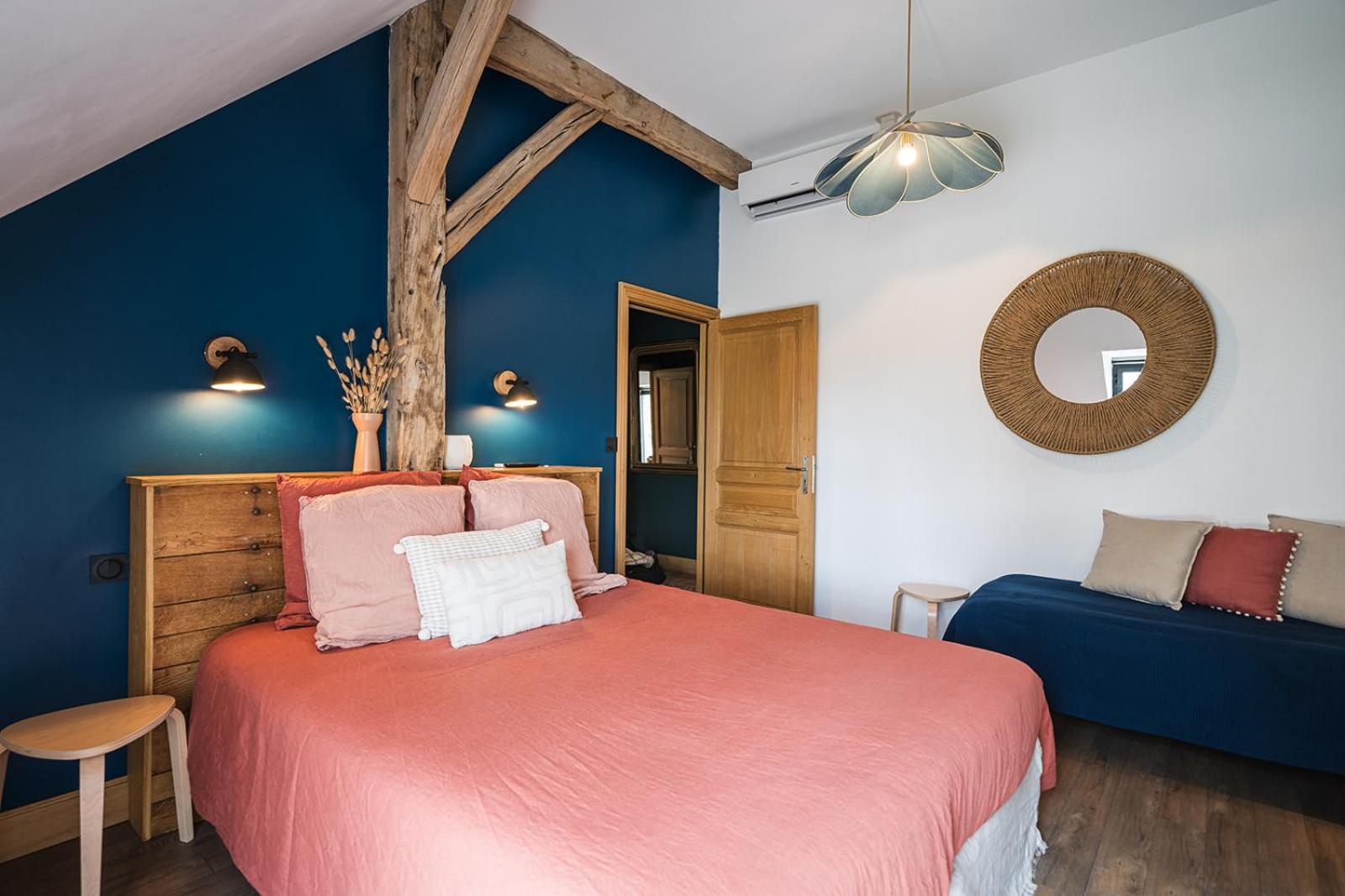 ลา กร็องฌ์ เดอ เลโอนี Bed & Breakfast Mery-sur-Cher ภายนอก รูปภาพ